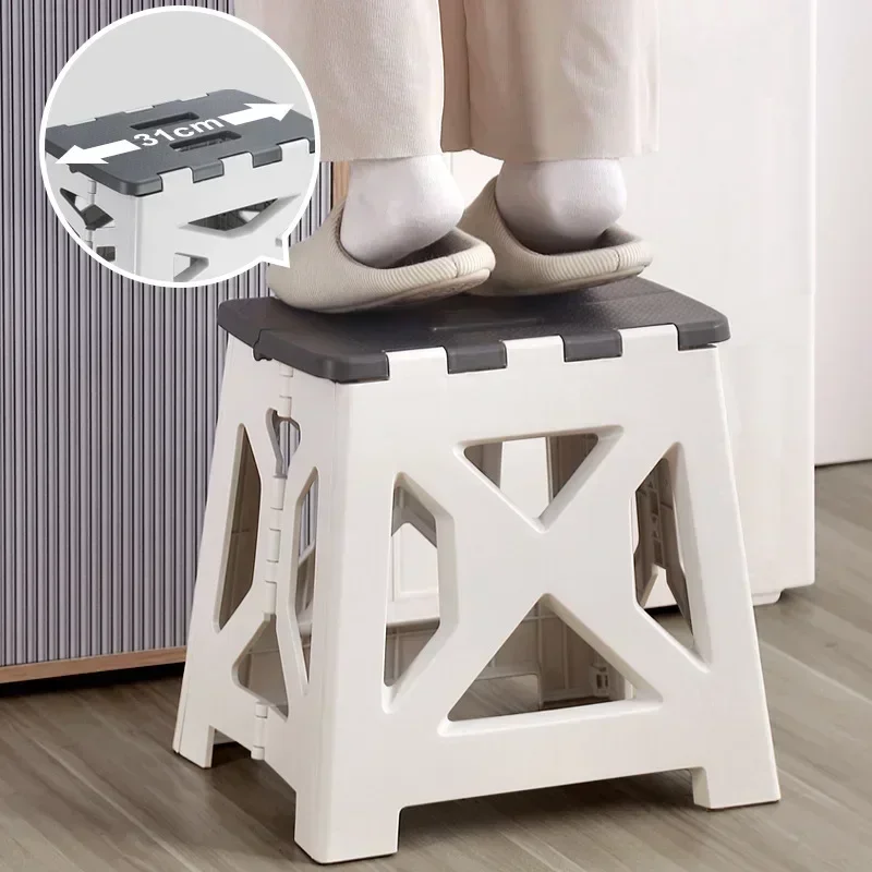 Kids Outdoor Chair Plastic - Portable Plastic Folding Stool Outdoor Camping
