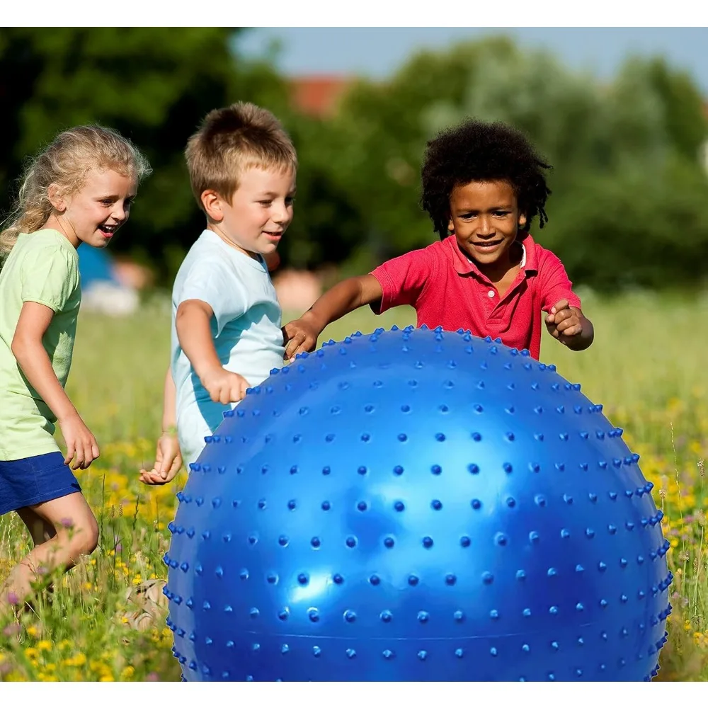 Kids Outdoor Yoga - Giant Tactile Sensory Exercise Ball for