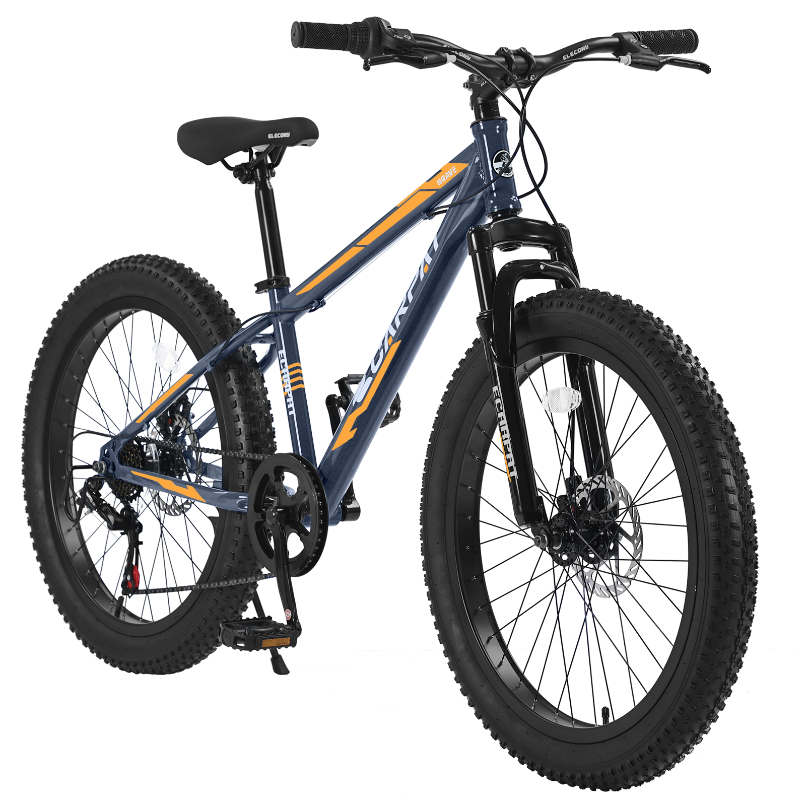 Kids Outdoor Ride On - Kids Bike with 7 Speed Mountain