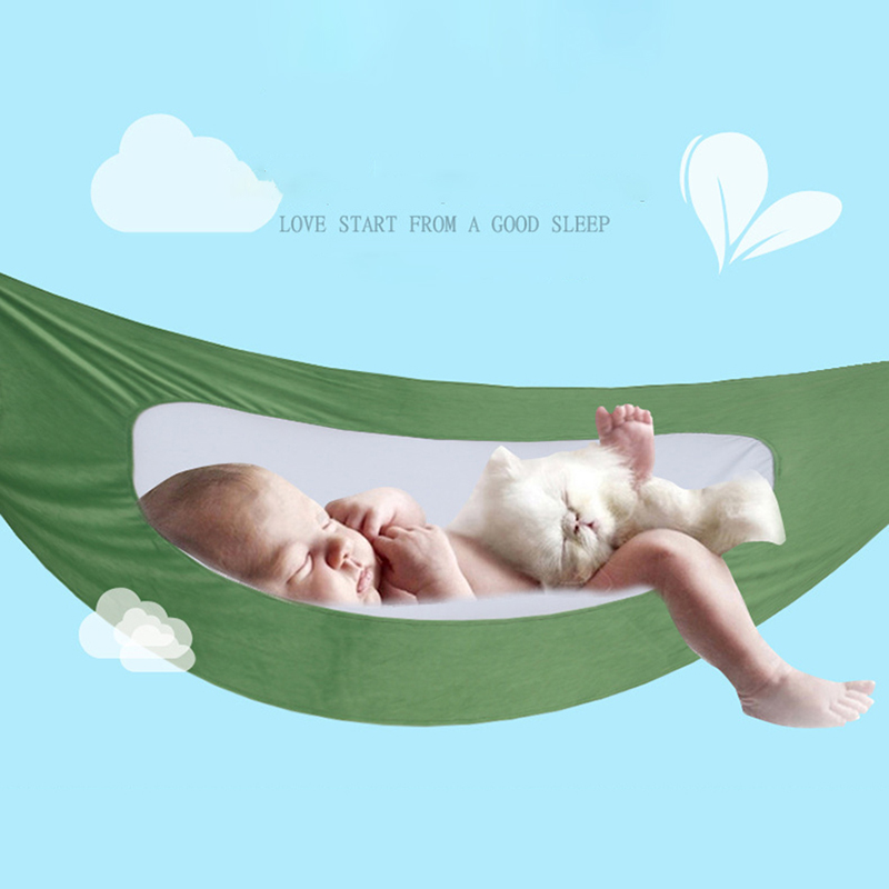 Kids Outdoor Daybed - Cotton Hammock for Newborn Infant Sleeping
