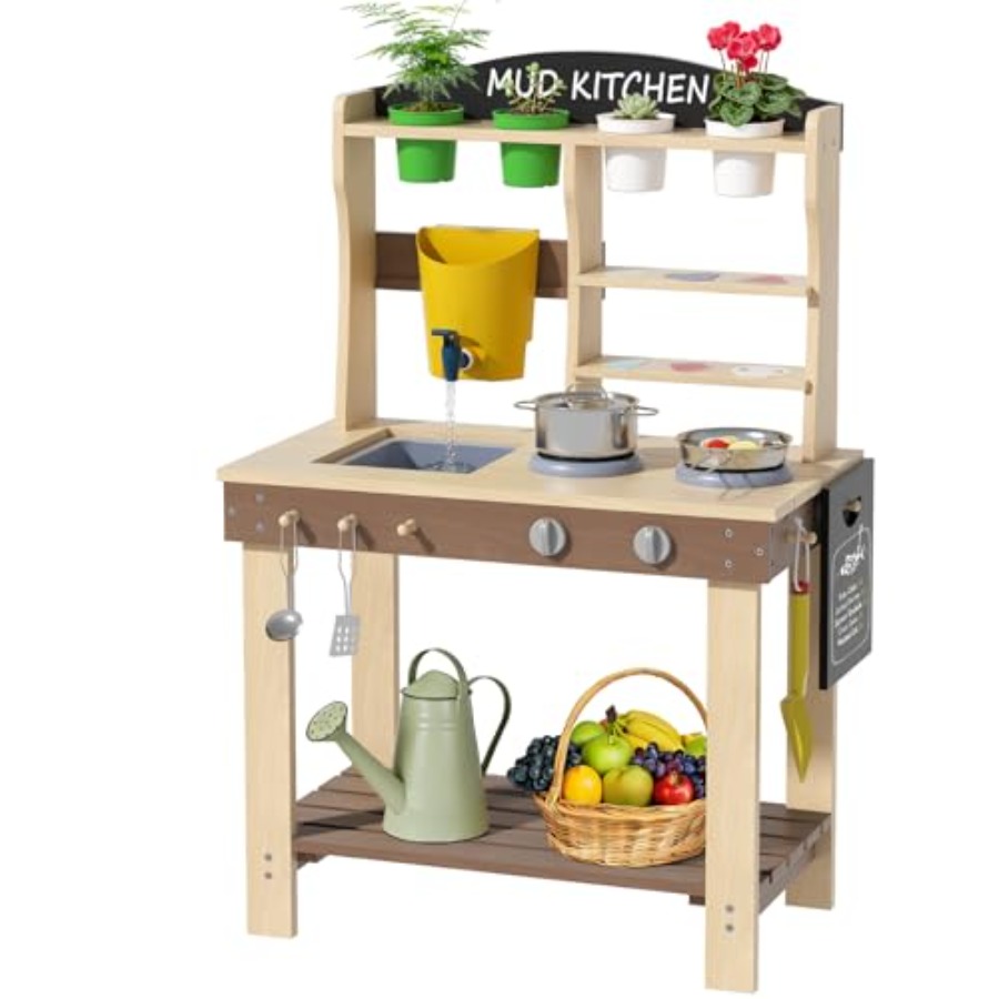 Kids Outdoor Mud Kitchen Accessories - Outdoor mud kitchen for kids aged