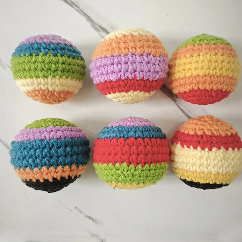 Kids Outdoor Music - 1/3/6/9/12pc Outdoor Soft Handmade Footbag Sacks