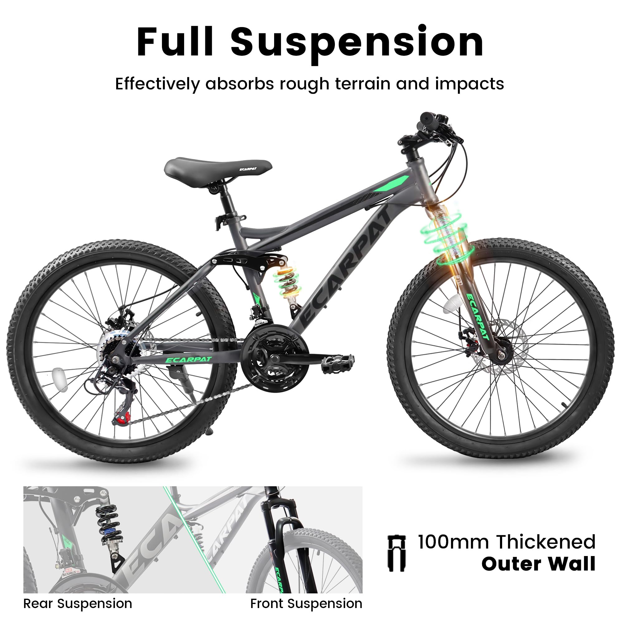 Kids Bike with Lightweight Fra - Kids Outdoor Ride On 评论和价格