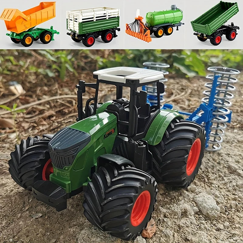 1:24 Inertial Farm Tractor wit - Kids Outdoor Gifts 评论和价格