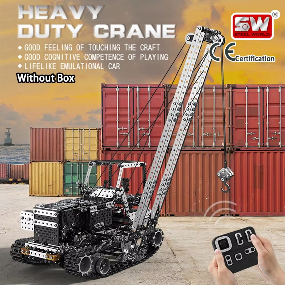 DIY Metal RC Crane Electric Ho - Kids Outdoor Vehicles 评论和价格