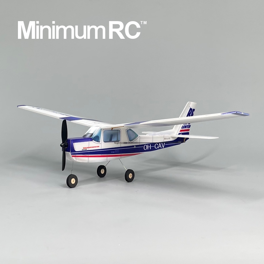 MinimumRC Plane Kit Blue Cessn - Kids Outdoor Vehicles 评论和价格