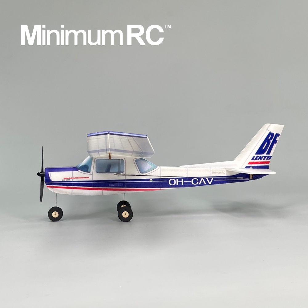MinimumRC Plane Kit Blue Cessn - Kids Outdoor Vehicles 评论和价格