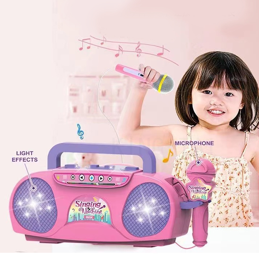 Kids Microphone Karaoke Machin - Kids Outdoor Music 评论和价格