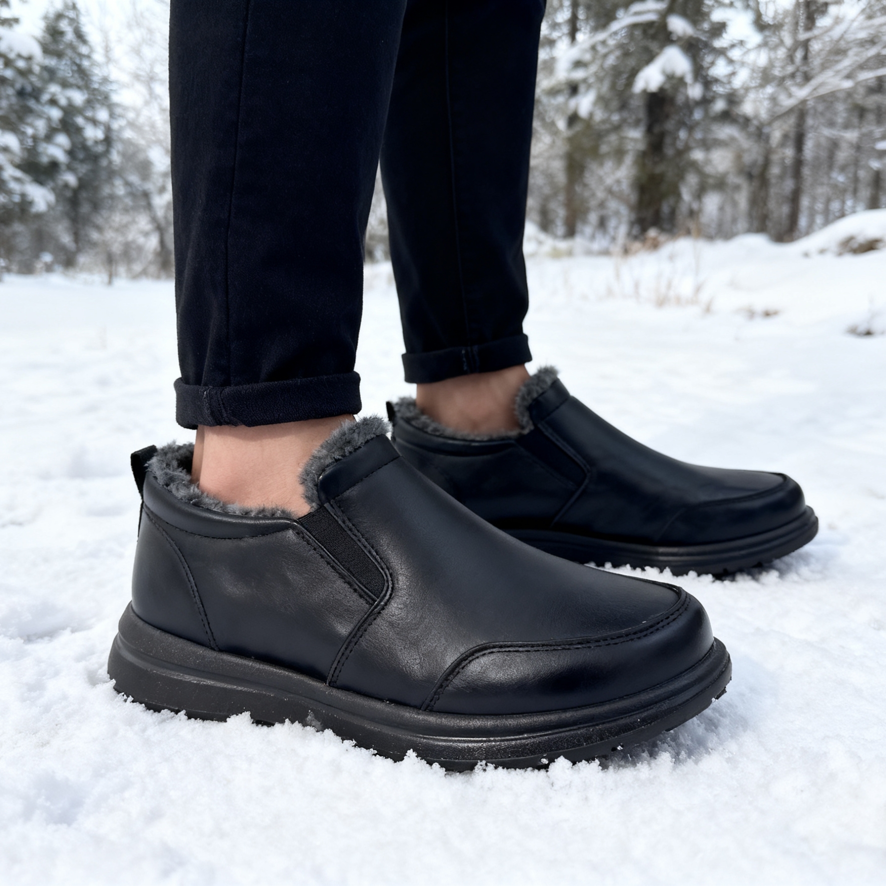 Men's Faux Fur Lined Winter An - Kids Outdoor Boots 评论和价格