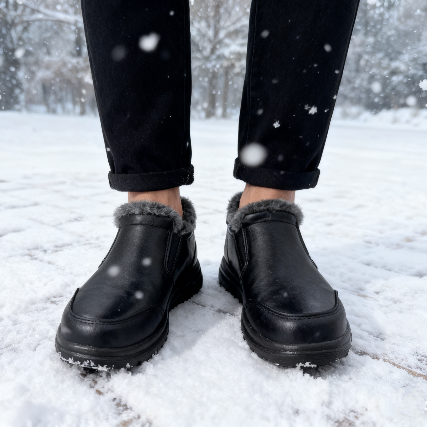 Men's Faux Fur Lined Winter An - Kids Outdoor Boots 评论和价格