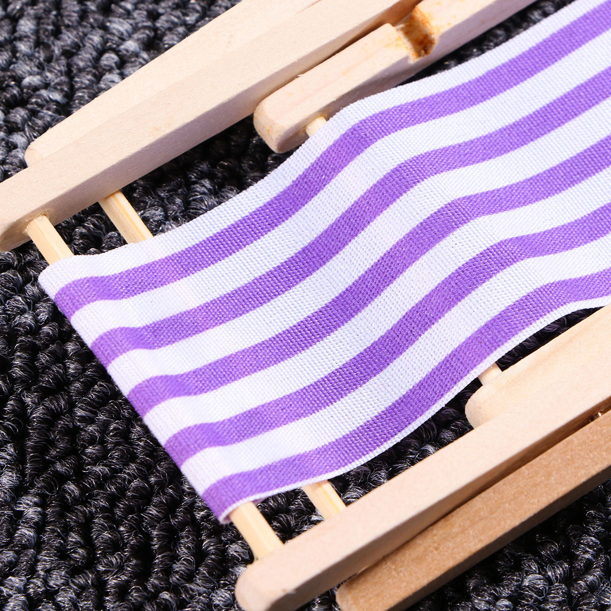 1Pcs Wooden Beach Chair Miniat - Kids Outdoor Chair Plastic 评论和价格