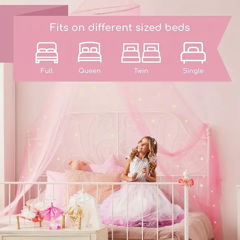 Bed Canopy For Girls With Glow - Kids Outdoor Daybed 评论和价格