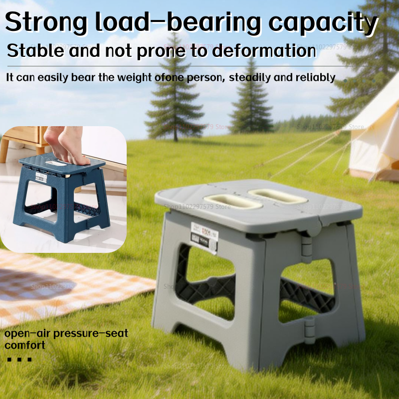 Portable Folding Camping Stool - Kids Outdoor Chair Plastic 评论和价格