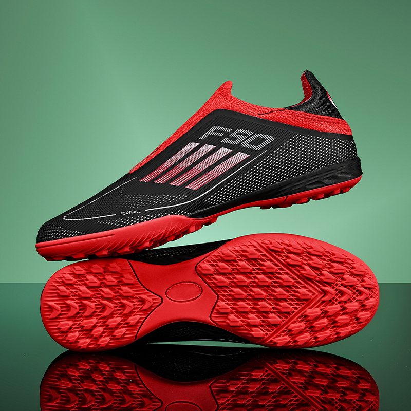 Without-Lace Mens Soccer Shoes - Kids Outdoor Boots 评论和价格