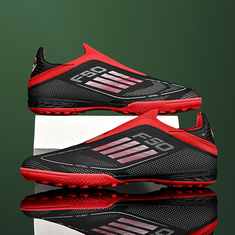 Without-Lace Mens Soccer Shoes - Kids Outdoor Boots 评论和价格