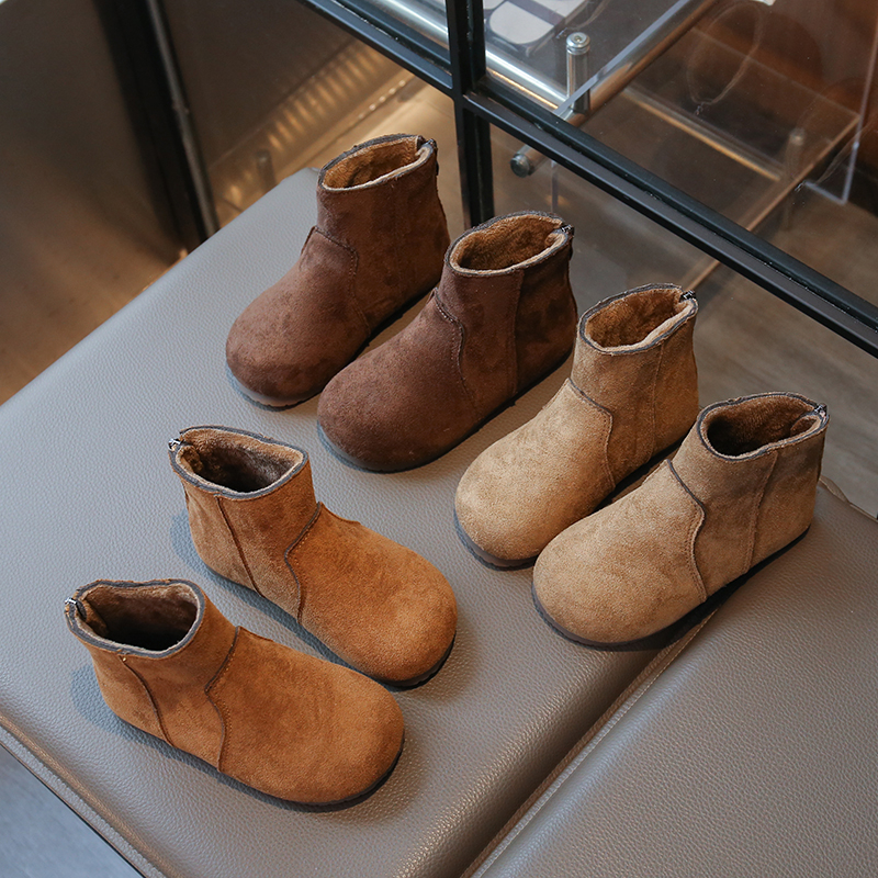 Autumn Winter Baby Boys Girls  - Kids Outdoor Boots 评论和价格