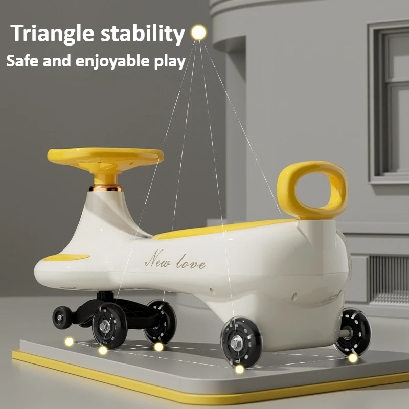 Cute Kids Swing Wiggle Car Ant - Kids Outdoor Ride On 评论和价格