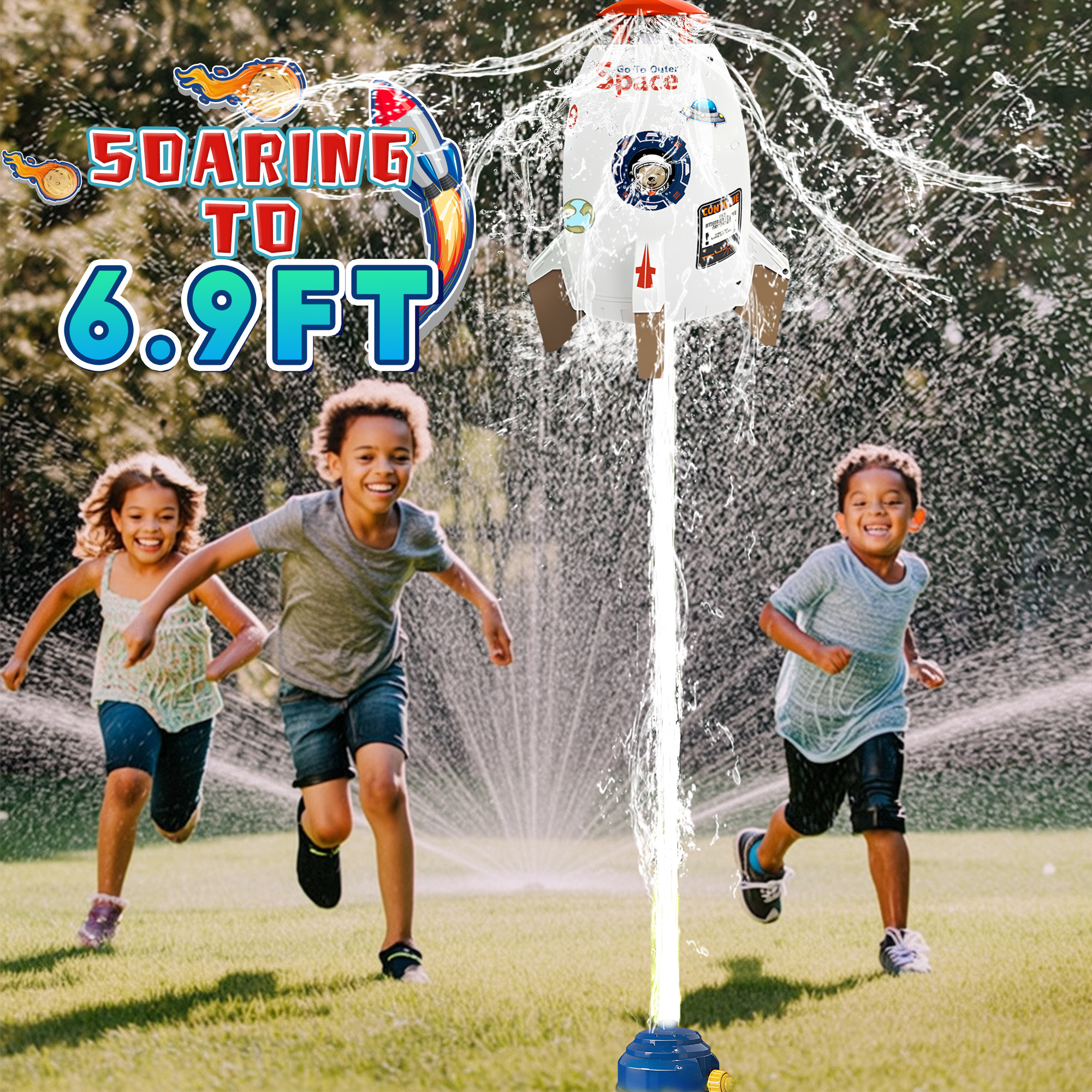 Sprinkler for Kids Outdoor Roc - Kids Outdoor Music 评论和价格