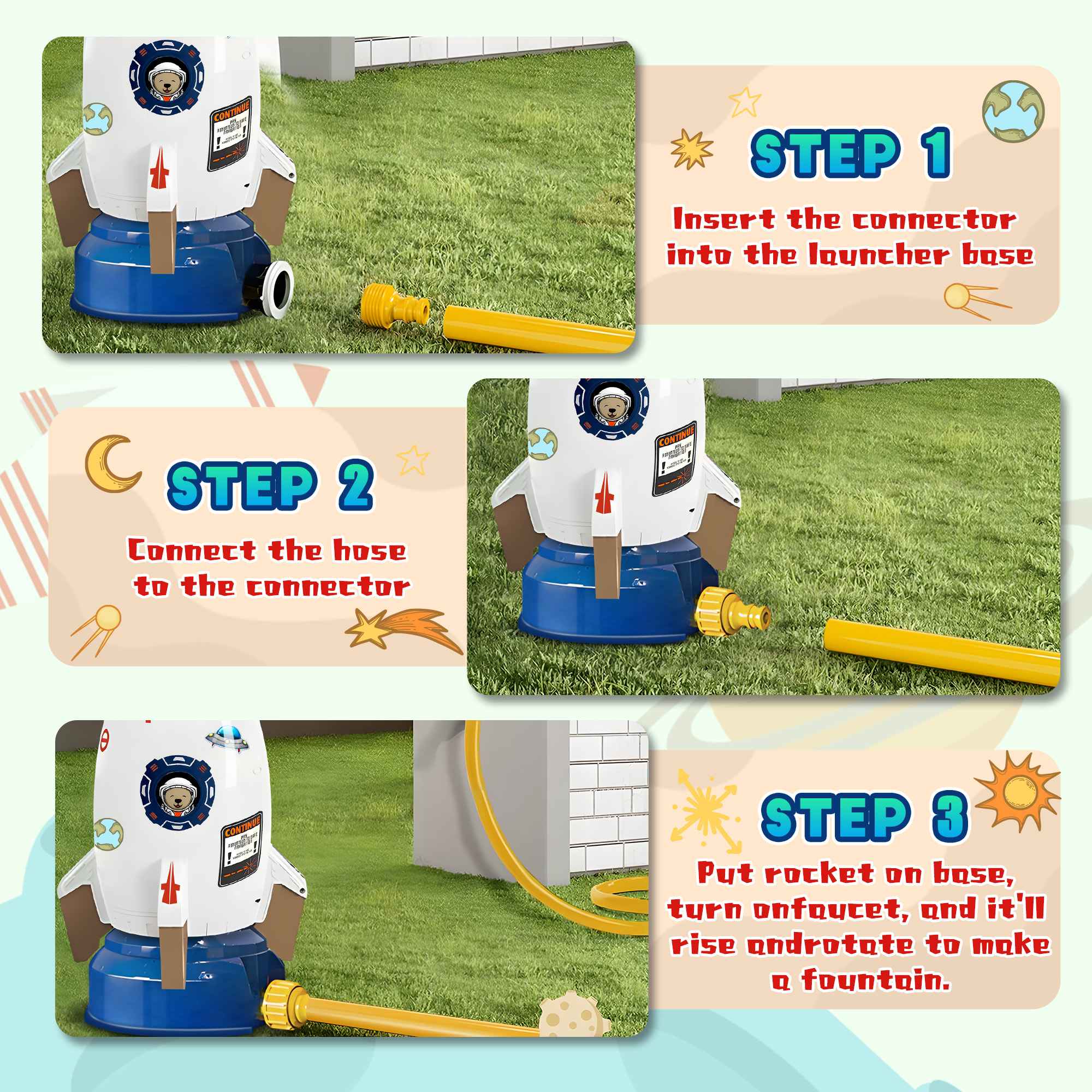Sprinkler for Kids Outdoor Roc - Kids Outdoor Music 评论和价格