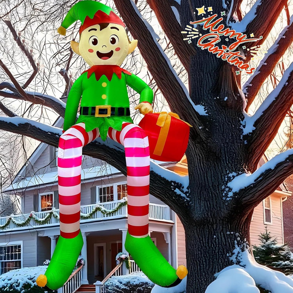 8FT Christmas Inflatables Sitt - Kids Outdoor Gifts 评论和价格