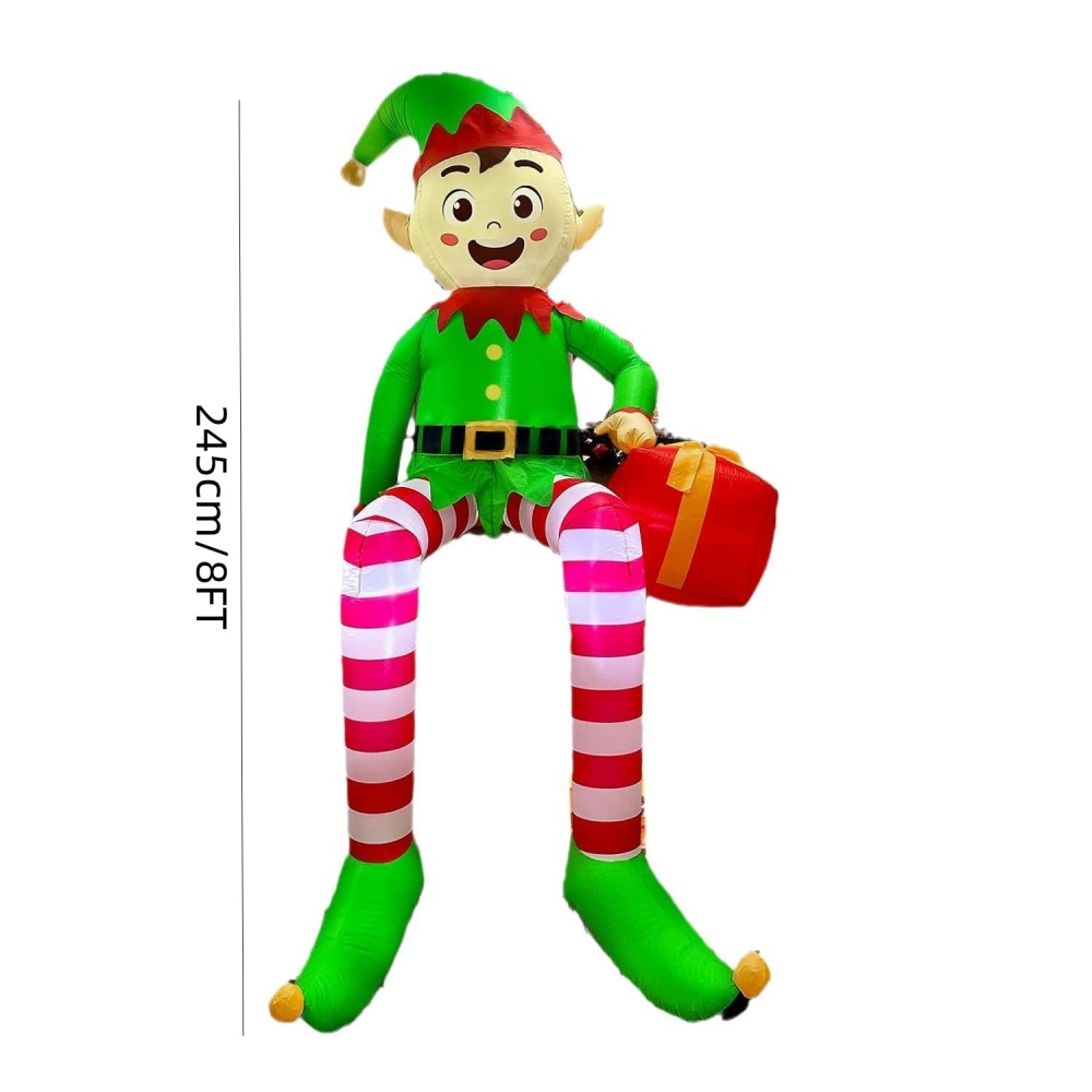 8FT Christmas Inflatables Sitt - Kids Outdoor Gifts 评论和价格