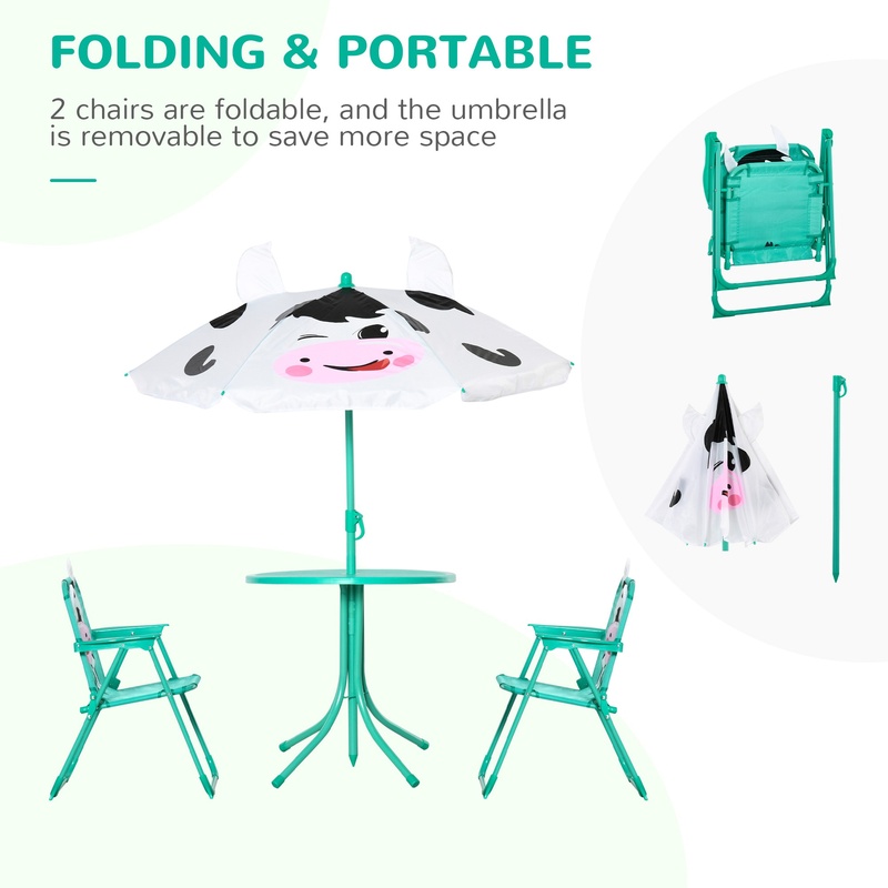 Outdoor Folding Kids Table and - Kids Outdoor Chair Plastic 评论和价格
