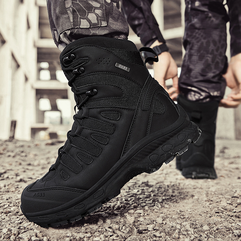 New Men Tactical Boots Militar - Kids Outdoor Boots 评论和价格