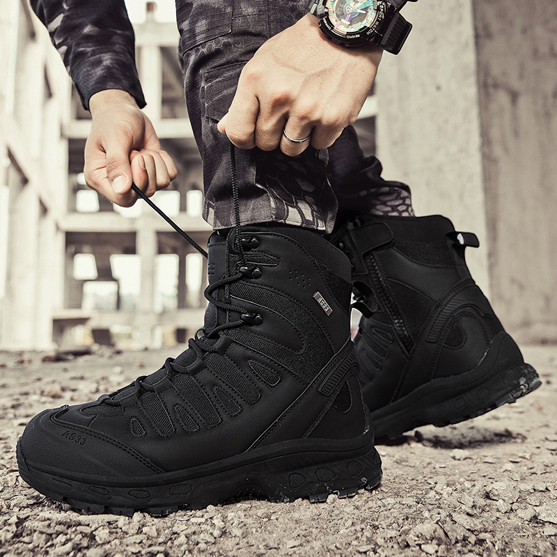 New Men Tactical Boots Militar - Kids Outdoor Boots 评论和价格