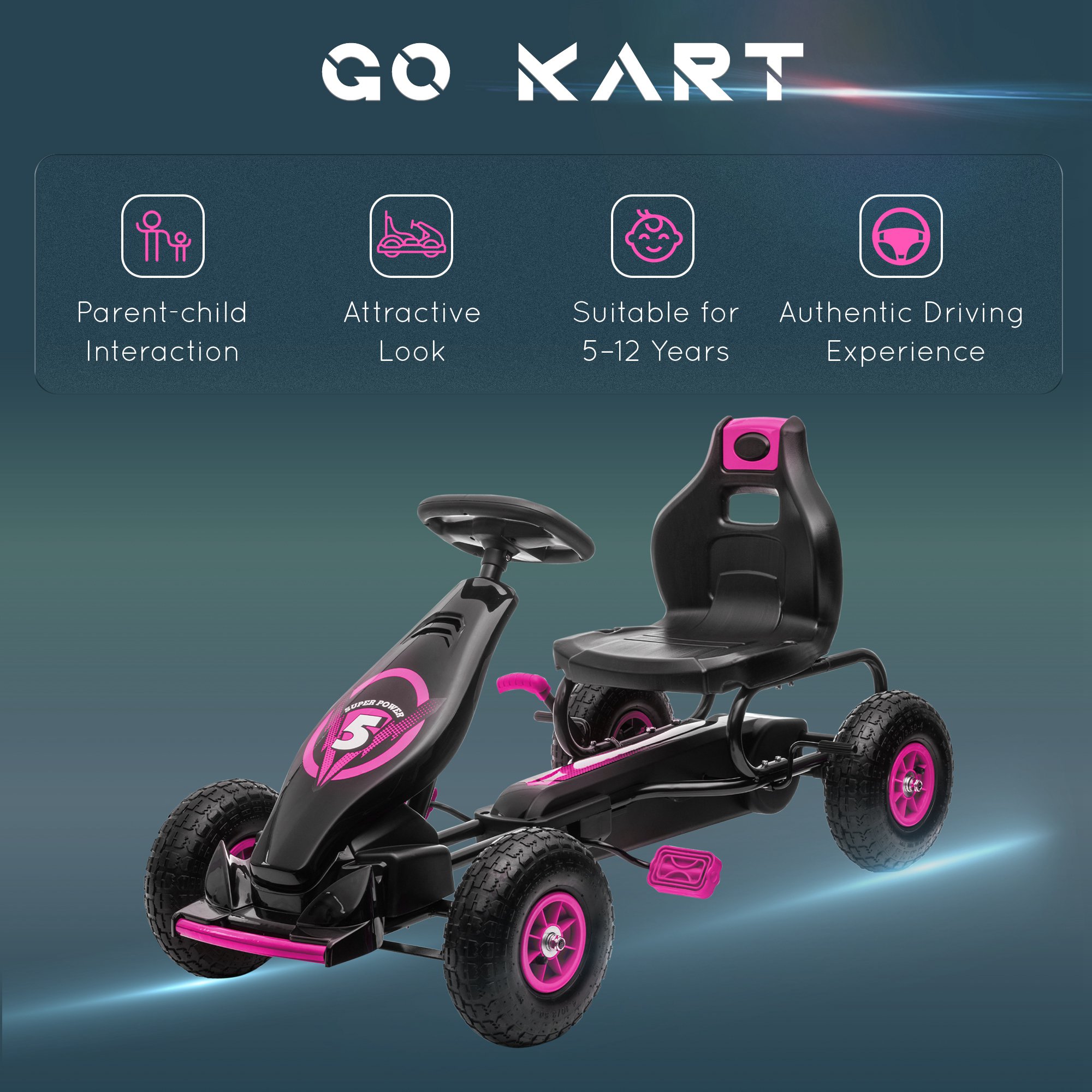 Kids Electric Go Kart Suspensi - Kids Outdoor Ride On 评论和价格