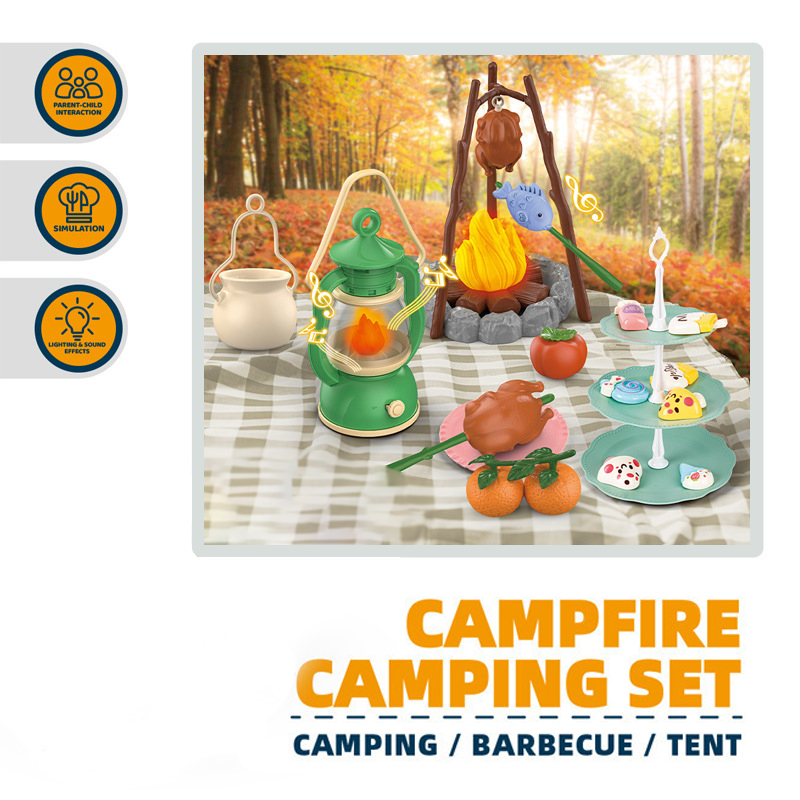 Kids Camping Set Campfire Pret - Kids Outdoor Gifts 评论和价格
