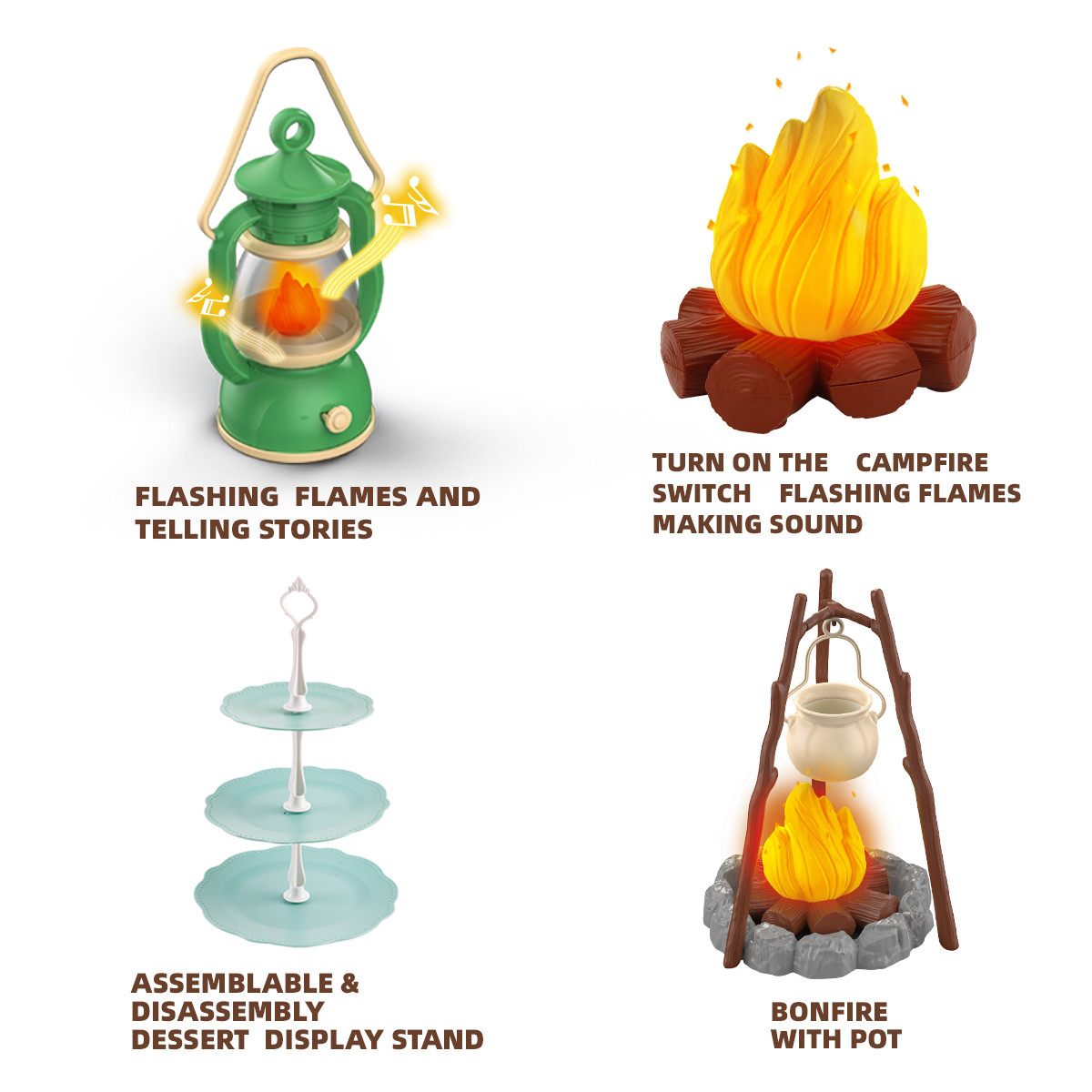 Kids Camping Set Campfire Pret - Kids Outdoor Gifts 评论和价格