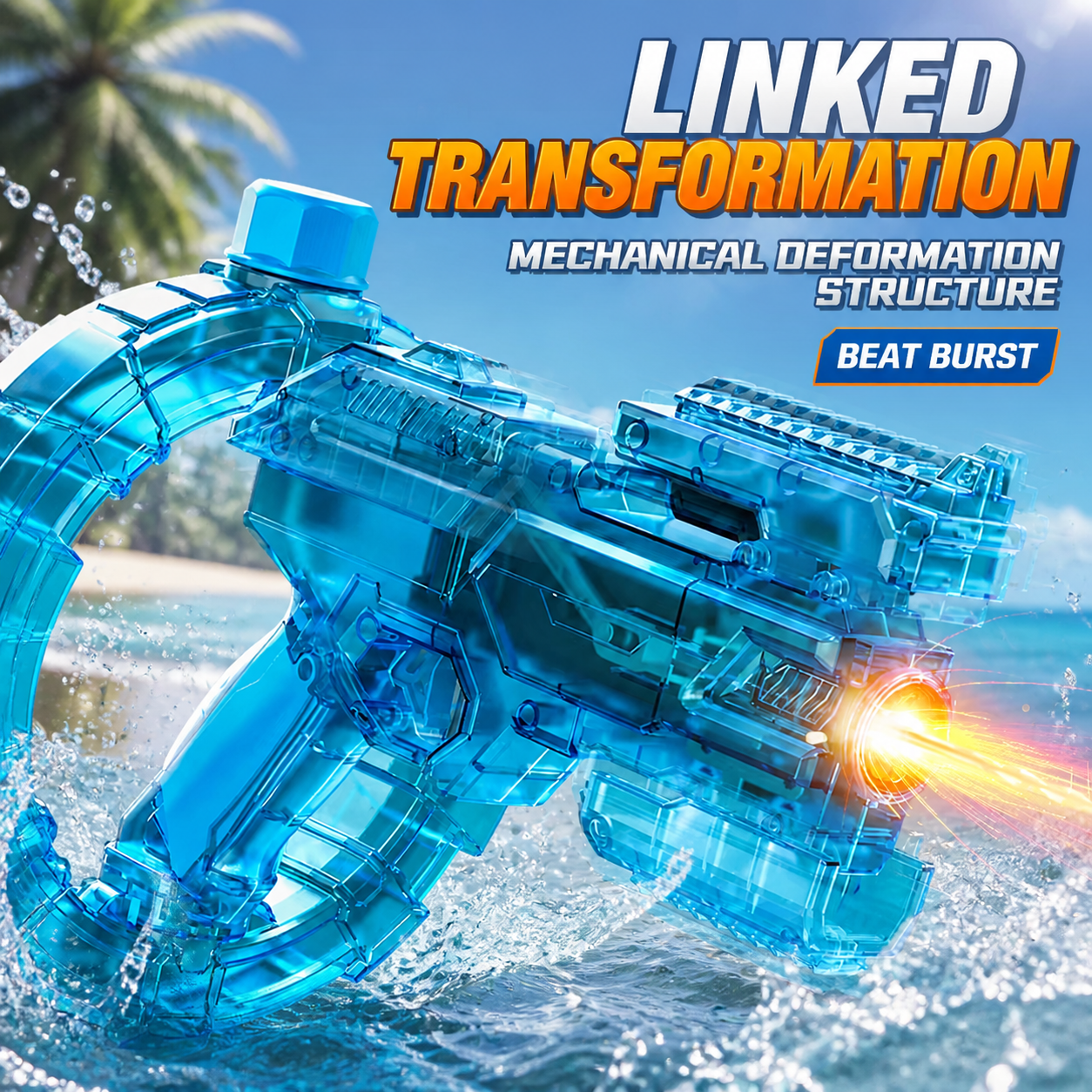 Electric Water Gun with Flashi - Kids Outdoor Music 评论和价格