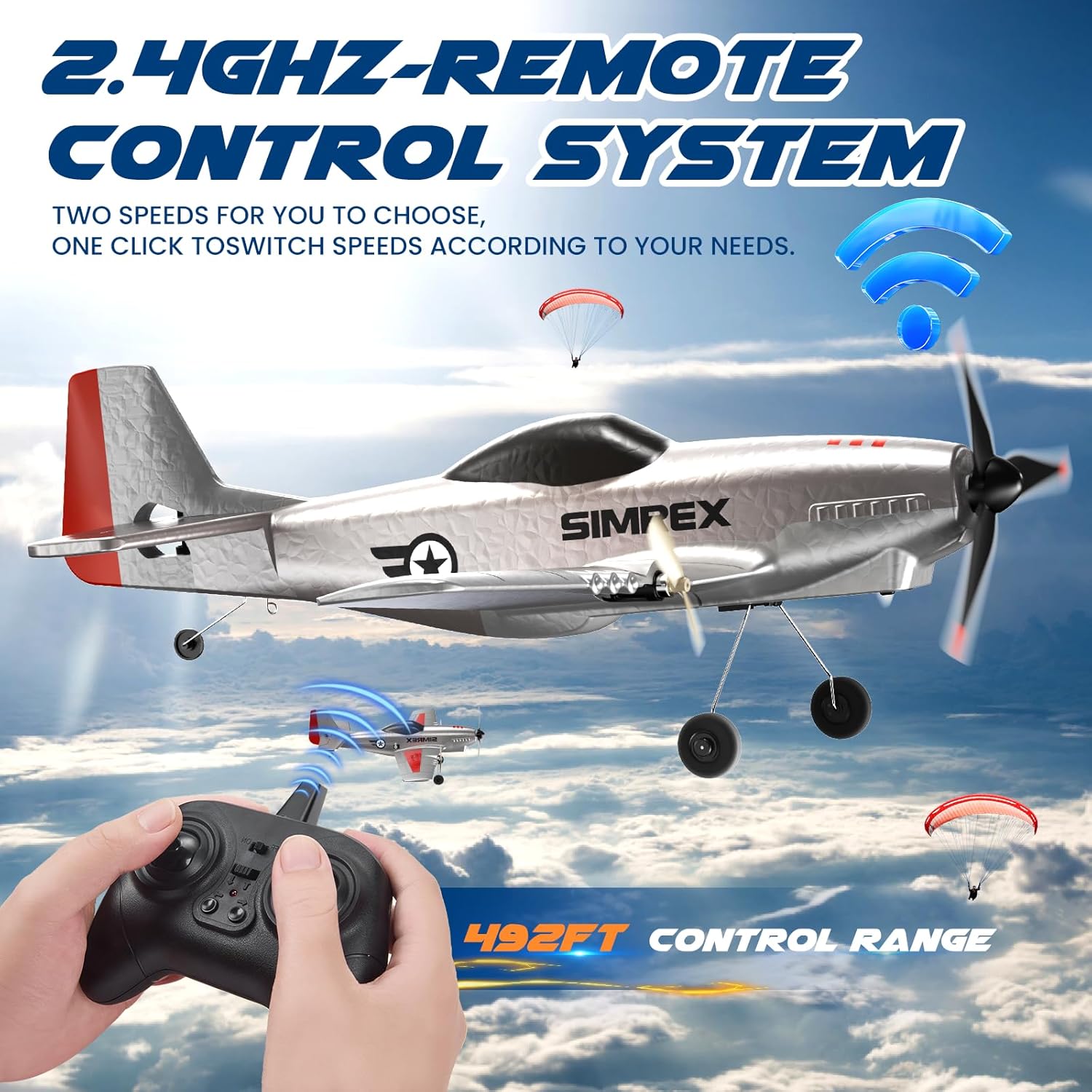 2.4GHz 3-Channel P51 Foam Glid - Kids Outdoor Gifts 评论和价格