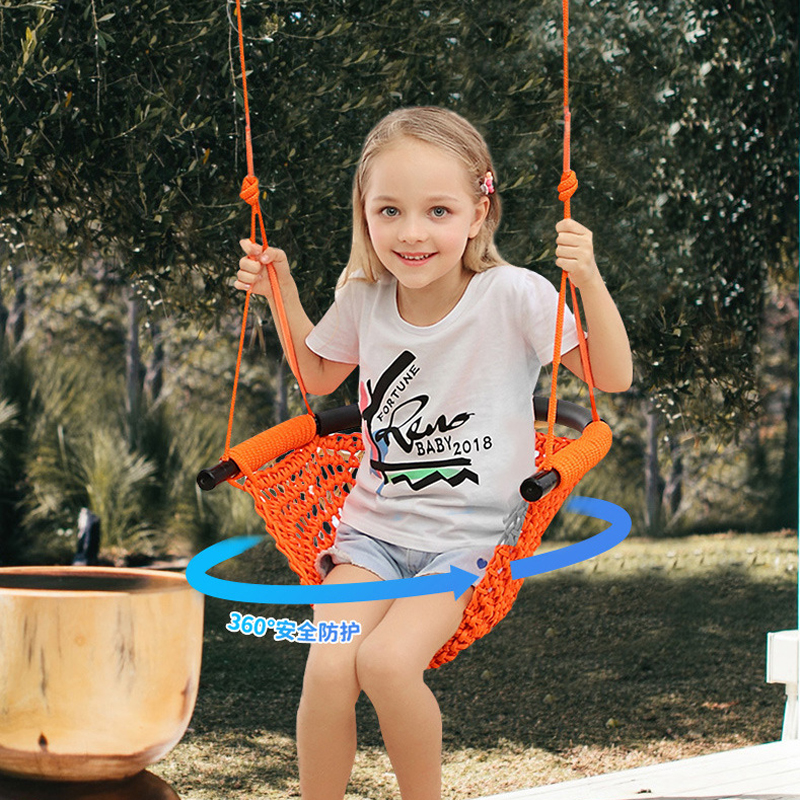 Portable Kid Garden Swing Chai - Kids Outdoor Chair Plastic 评论和价格
