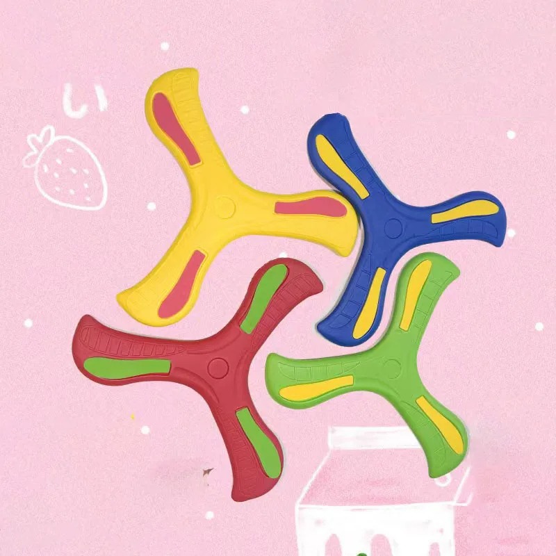 Children Boomerang Soft Three- - Kids Outdoor Gifts 评论和价格