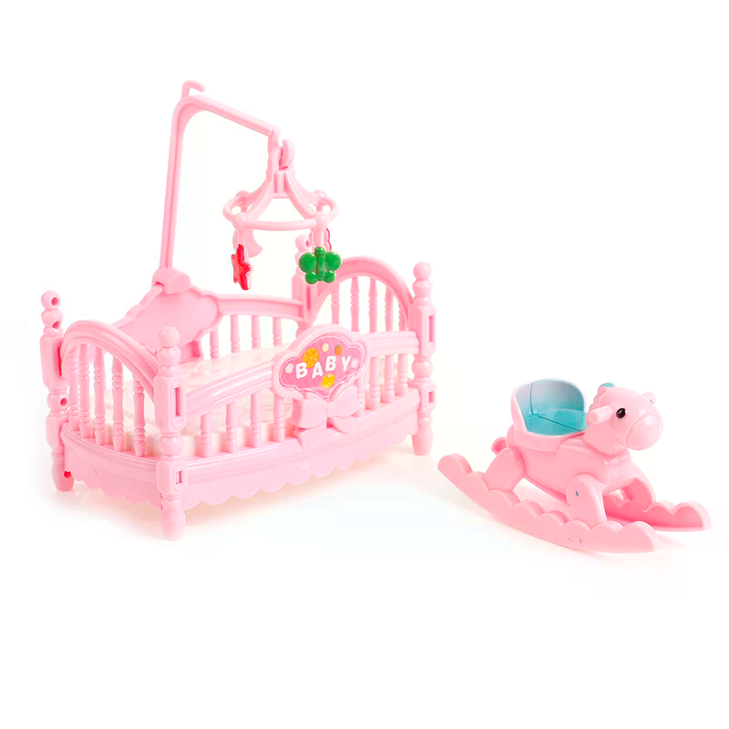 Miniature Crib Wooden Horse Se - Kids Outdoor Chair Plastic 评论和价格