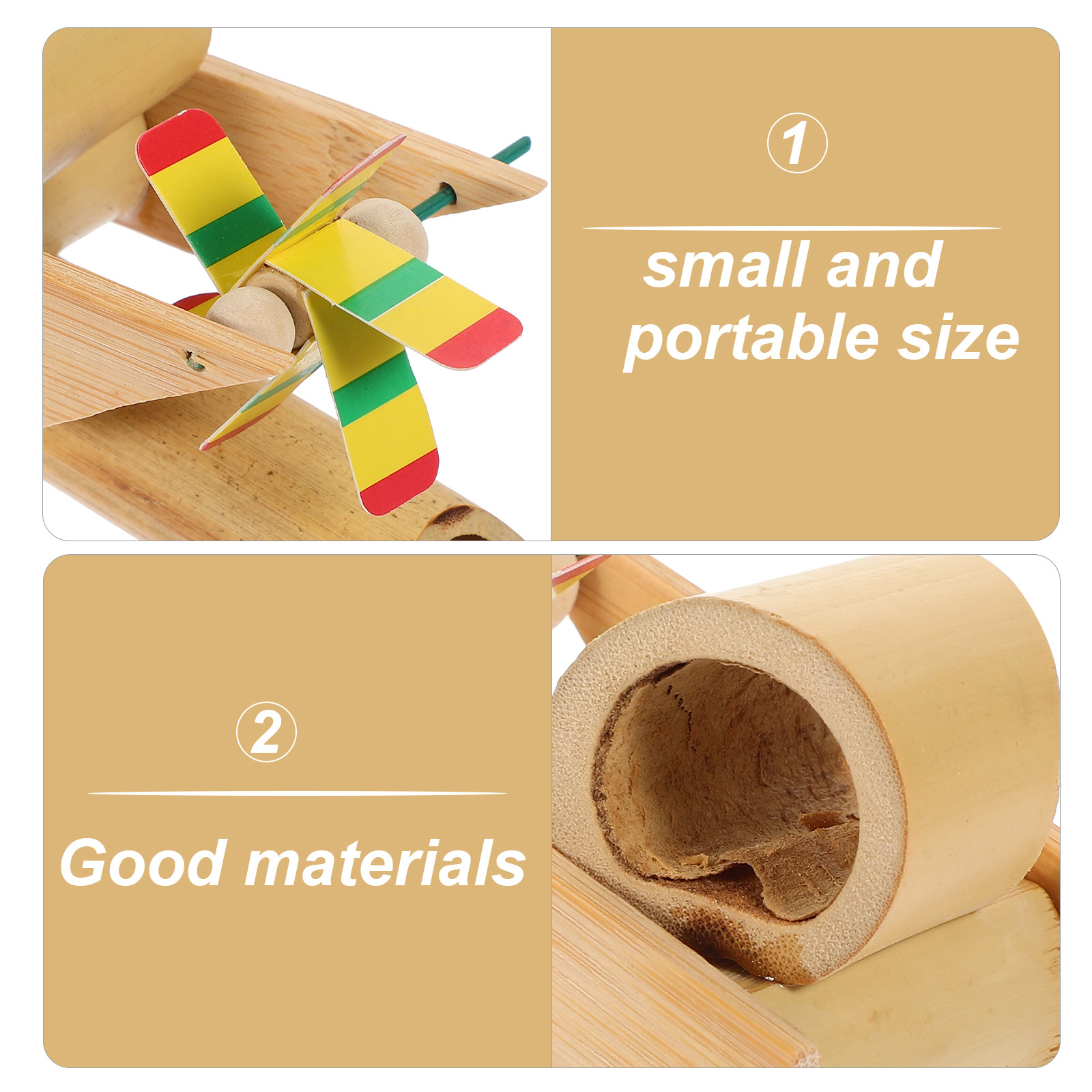 5Pcs Bird Call Bamboo Flute Wi - Kids Outdoor Music 评论和价格
