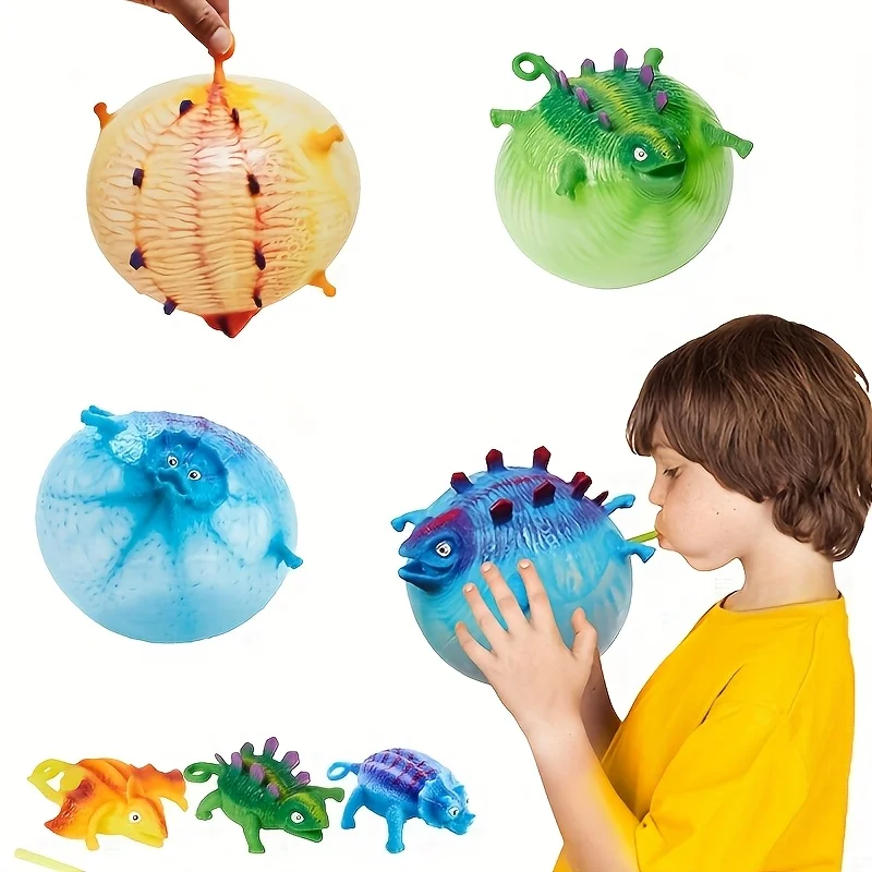 1PC Inflatable Dinosaur Bouncy - Kids Outdoor Gifts 评论和价格